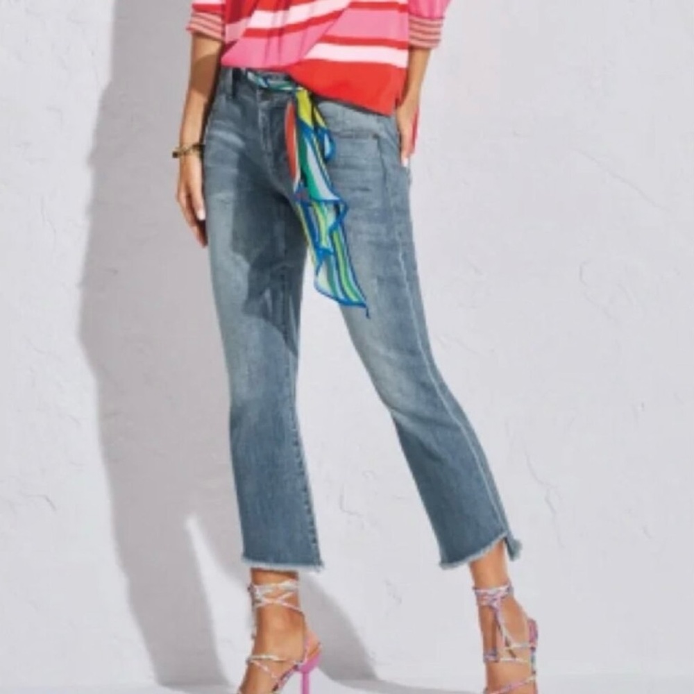 Cabi Hi low denim jeans a size 0